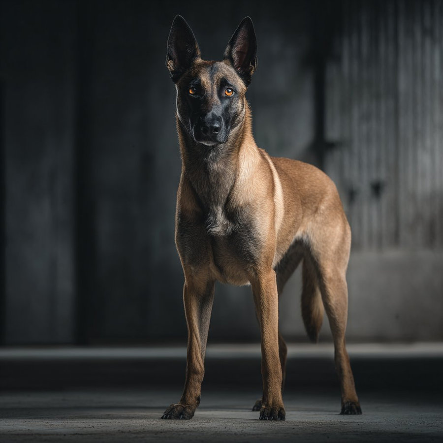 Belgian Malinois elite protection dog — preferred breed of Navy SEALs and special operations worldwide