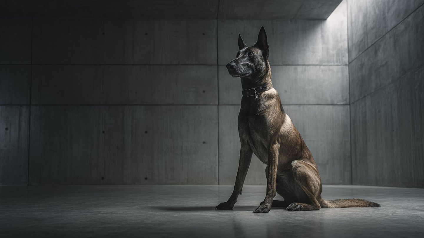 Belgian Malinois protection dog in professional K9 training facility — ALLDOGS ELITE